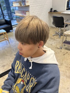 ザデイトウキョウ 表参道 青山(THE DAY TOKYO) ハイトーンマッシュ/メンズカット