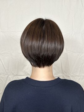 ヘアーサロン ビー(hair salon b.) マッシュショート/ショートヘア/アッシュブラウン