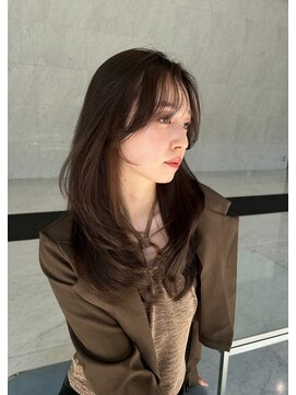 ユーフォリア 渋谷グランデ(Euphoria SHIBUYA GRANDE) レイヤースタイル　ワンカール　顔まわりカット