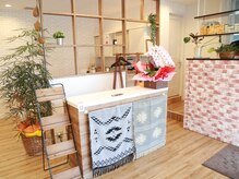 ドリームの雰囲気（入りやすい雰囲気の受付です。）