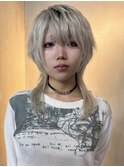 【GEEKS渋谷】シャギー/ウルフ/レイヤー/顔周りカット/夏カラー