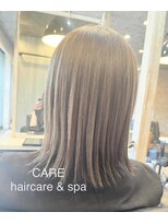 ケア(CARE)&nbsp;【CARE】大人気！外ハネボブ×ブルージュカラー