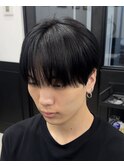 縮毛強制ナチュラルマッシュ