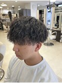 縦落ちツイストスパイラルパーマ