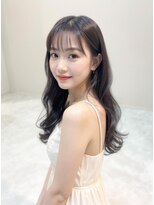 ライズ ネックス ザ サロン 渋谷(LIZE nex the salon)&nbsp;【ロングヘア　韓国ヘア　前髪あり#8】#渋谷駅#韓国#髪質改善