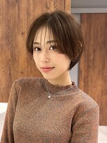 サン 白金台(SUN)&nbsp;シースルーバングのコンパクトショート白金目黒