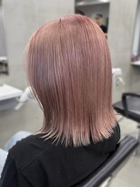 アンバー(UMBER)&nbsp;ピンクベージュ　ブリーチ2回