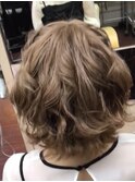 ハーフアップアレンジ