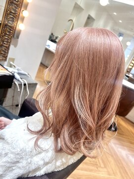 コワファースト させぼ五番街店(COIFF1RST) pink beige