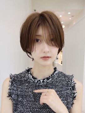 ライズ ネックス ザ サロン 渋谷(LIZE nex the salon) ショートボブ［#渋谷駅 #ショートボブ #髪質改善］