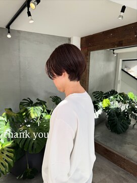 【栗本浩司】大人のショートボブ