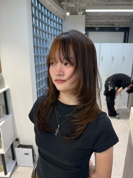 ザシェノンウメダ(THA CHAINON UMEDA) 心斎橋/着物ヘア/大人ガーリー/ダークアッシュ/似合わせカット