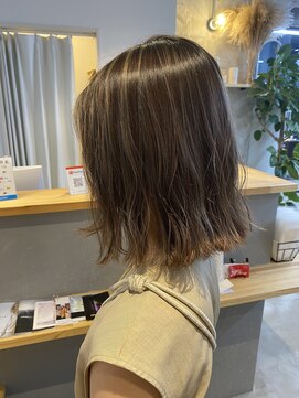 ピスタ(PiSTA) 黒髪カタログ/クラゲヘアー/オリーブグレー/千葉