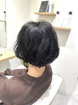 ブランシュ 南行徳店(BLANCHE) イメチェン/ニュアンスパーマ/ショートボブ/クールショート/前髪