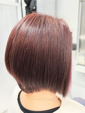 ヘアースタジオ ジェイワン(hair studio J ONE) 30代40代50代60代白髪ぼかし/ブリーチ無し/前下がりショートボブ