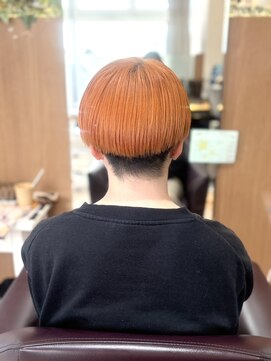 エル バイ ファースト(L by first) 【L by first】ブリーチカラーオレンジ