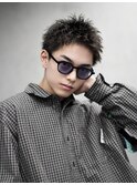 横浜西口メンズショートツイストスパイラルパーマルーズパーマ