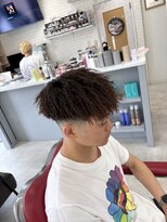 キューカンバー(CUCUMBER)&nbsp;イナズマツイストパーマ　メンズ