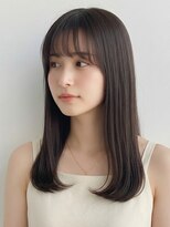 ディアーナ(DIANA)&nbsp;髪質改善カラーココアブラウンブリーチなしストレート夏カラー