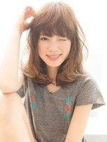 ひし形シルエットのタンバルモリワンサイドセミウェット
