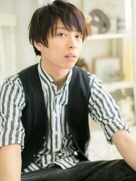 カバーヘア 上尾西口店(COVER HAIR) 黒髪が◎優等生風★知的ミディアムa