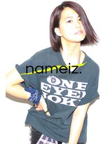 ネイミーズ 横浜関内(nameiz.) 【横浜美容室ネイミーズ】水原希子ちゃん風暗髪ボブ