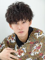 リップス 池袋(LIPPS)&nbsp;スパイラルパーマショートレイヤーソフトツーブロックマッシュ