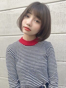 アンド ストーリーズ(&STORIES) 大人可愛い丸みスリークショートボブ/20代/30代/40代/ハイライト