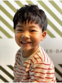 キッズのパーマ風ショート【BARBER-BAR】