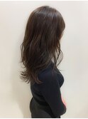 【星野】オリーブベージュで柔らかなヘアスタイル☆