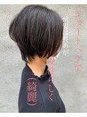 小顔見せで大人かわいい☆ピンクカラー×ひし形ショー