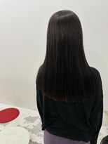 エンドリンク(endlink) シースルーバング×ストレートヘア