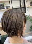 大人の艶髪 クレイドルカラーボブ☆