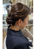 艶やかシニョン