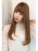 大人可愛い/ショコラアッシュ/ヘルシースタイル/ふんわりカール