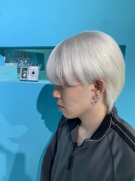 ティファニー(Tiffany) ホワイトカラー☆ダブルカラー☆ハイトーンカラー☆白☆