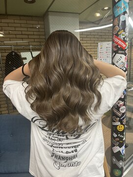 ラフ(LAFF) #ショコラアッシュ#ヘルシースタイル#ふんわりカール