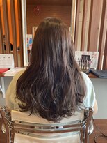 ピールアーク(peal ark) 艶感前髪ワンカールサイドバングくびれ丸みヘア美髪大人美人