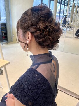 スニュウ(snuw) 【snuw mina】お呼ばれヘアセット！伏見