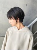 黒髪/グレーベージュ/レイヤーロング/前髪パーマ[西船橋/津田沼]