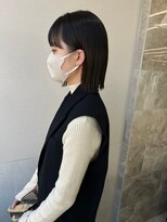 ロット 横浜(lot)&nbsp;ぱつっとボブ/ショートボブ/黒髪スタイル[横浜駅]