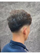 リバティシェアバーバー 銀座2nd(LIBERTY SHARE BARBER)&nbsp;メリハリスペインカール