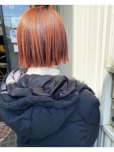 ヘアスタジオハレ(hair studio HALE) ダークルーツ◎オレンジカラー☆