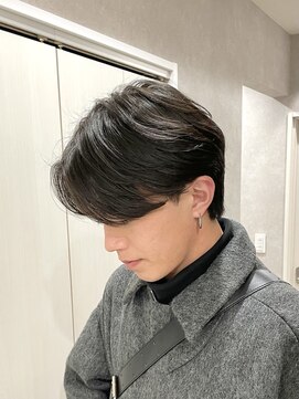 メレ 仙台(Mele) 仙台センターパート/韓国風メンズヘア/メンズミディアムヘア