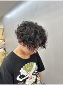 大人パーマスタイル