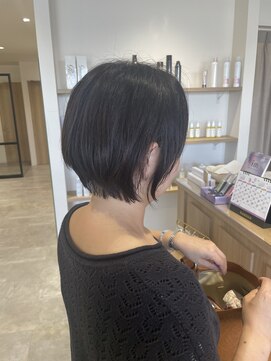 パウダーヘアー ルミニティ(powder hair luminity) ショートボブ