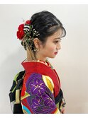 成人式ヘアセット