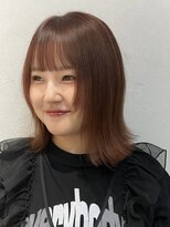 リーシュ イロン(Re:sh iron)&nbsp;顔周りレイヤー/オレンジブラウン