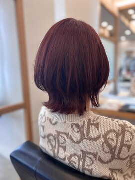  リュクスバトーバイトリコ 船橋南口店(Luxe BATEAU by tricot) ブリーチ無しWカラー