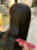 ヘアステージ スプール(HAIRSTAGE SPOOL)&nbsp;髪質改善メテオカラー　ツヤ髪　フェミニンロング